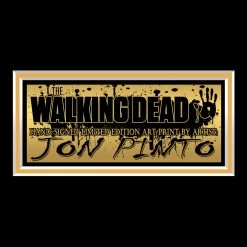 VAULT COLLECTIBLES Signed Memorabilia The Walking Dead Hand-Signed Original Artwork By Artist Jon Pinto Custom Frame 9 VAULT COLLECTIBLES Signed Memorabilia The Walking Dead Hand-Signed Original Artwork By Artist Jon Pinto Custom Frame