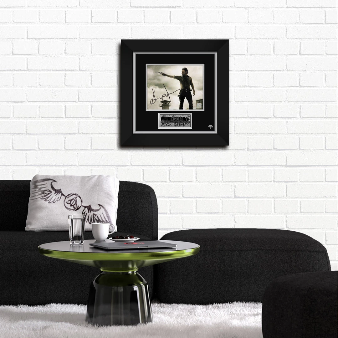 RARE-T The Walking Dead Rick Grimes Gun Photo Limited Signature Edition Studio Licensed Custom Frame 3 RARE-T The Walking Dead Rick Grimes Gun Photo Limited Signature Edition Studio Licensed Custom Frame