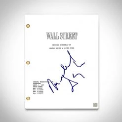 RARE-T Wall Street- Limited Signature Edition Studio Licensed Script Custom Frame Limited Edition Frames