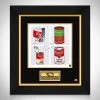 RARE-T Andy Warhol Campbell's Soup Collage Photo Limited Signature Edition Licensed Custom Frame