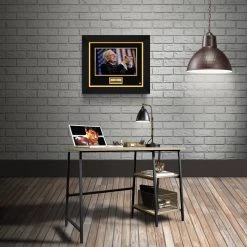 RARE-T Warren Buffett Photo Limited Signature Edition Licensed Custom Frame Limited Edition Frames