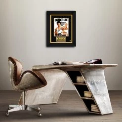 RARE-T Way Of The Dragon 'Colt' Limited Signature Edition Studio Licensed Photo Custom Frame Sports Memorabilia