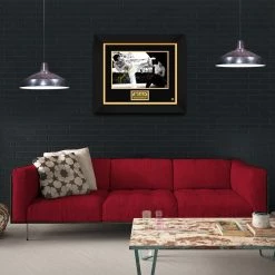 RARE-T Sports Memorabilia Way Of The Dragon Chuck Norris & Bruce Lee Photo Limited Signature Edition Studio Licensed Custom Frame