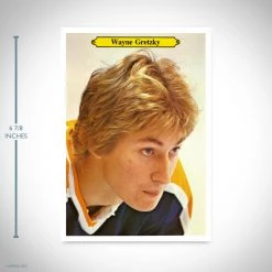 Michel Edmonton Oilers- Wayne Gretzky Collectible Limited Edition 7/24 'O-Pee-Chee' Large Hockey Card Sports Memorabilia 5 Michel Edmonton Oilers- Wayne Gretzky Collectible Limited Edition 7/24 'O-Pee-Chee' Large Hockey Card Sports Memorabilia