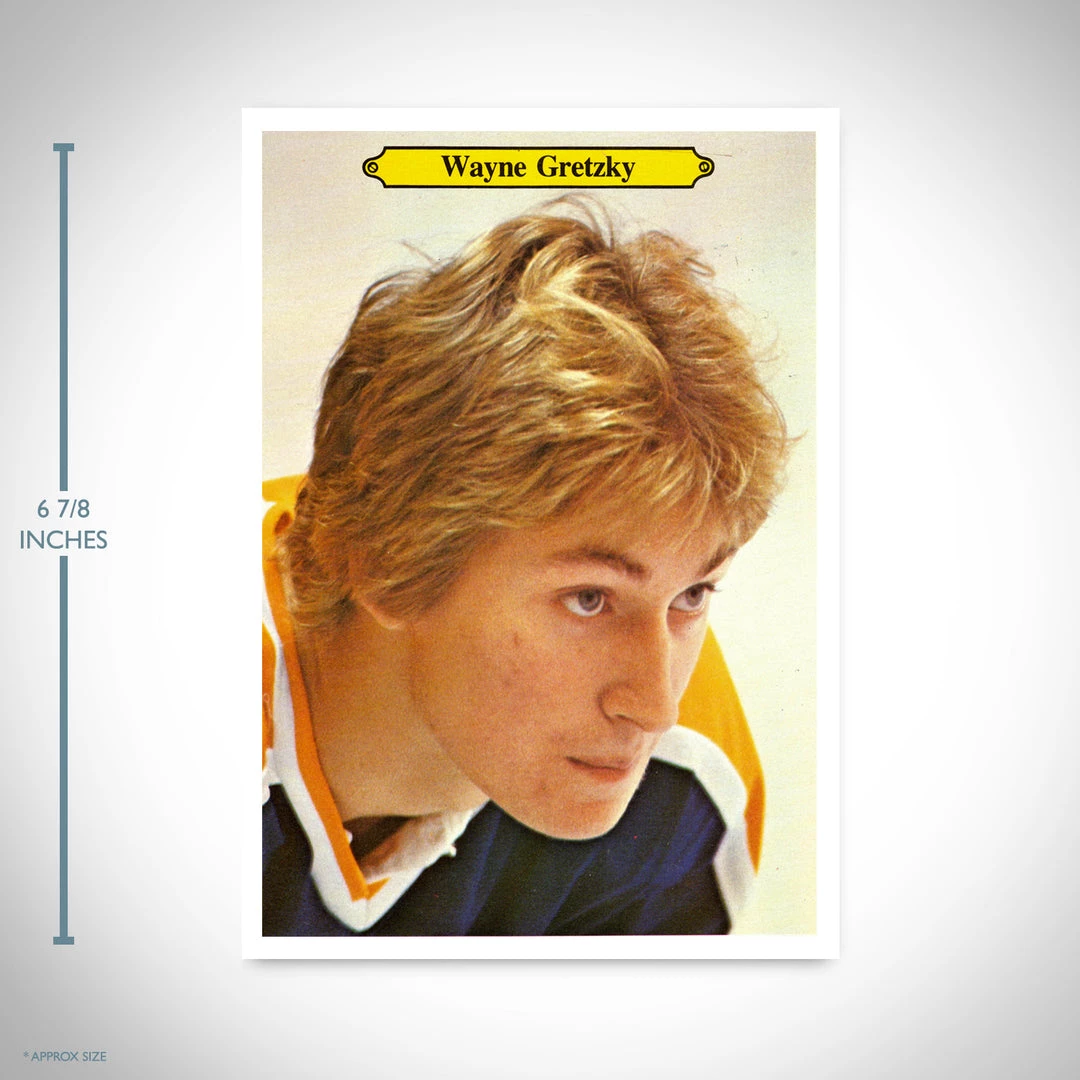 Michel Edmonton Oilers- Wayne Gretzky Collectible Limited Edition 7/24 'O-Pee-Chee' Large Hockey Card Sports Memorabilia 3 Michel Edmonton Oilers- Wayne Gretzky Collectible Limited Edition 7/24 'O-Pee-Chee' Large Hockey Card Sports Memorabilia