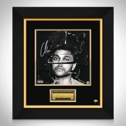 RARE-T The Weeknd Beauty Behind The MadnessLimited Signature Edition Studio Licensed LP Cover Custom Frame
