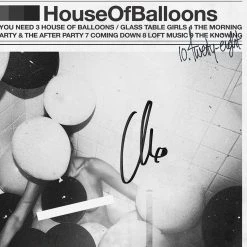 RARE-T Limited Edition Frames The Weeknd House Of Balloons Platinum LP Frame Limited Signature Edition Studio Licensed Custom Frame