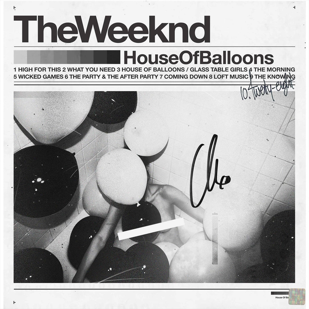 RARE-T The Weeknd House Of Balloons LP Cover Limited Signature Edition Custom Frame Limited Edition Frames 3 RARE-T The Weeknd House Of Balloons LP Cover Limited Signature Edition Custom Frame Limited Edition Frames