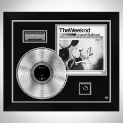 RARE-T Limited Edition Frames The Weeknd House Of Balloons Platinum LP Frame Limited Signature Edition Studio Licensed Custom Frame