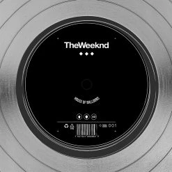 RARE-T Limited Edition Frames The Weeknd House Of Balloons Platinum LP Frame Limited Signature Edition Studio Licensed Custom Frame
