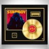 RARE-T Limited Edition Frames The Weeknd Starboy Gold LP Limited Signature Edition Studio Licensed Custom Frame