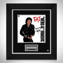 RARE-T Weird Al Yankovic - Fat LP Cover Limited Signature Edition Studio Licensed Custom Frame