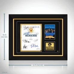 RARE-T The West Wing Script Limited Signature Edition Studio Licensed Custom Frame 19 RARE-T The West Wing Script Limited Signature Edition Studio Licensed Custom Frame