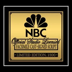 RARE-T The West Wing Script Limited Signature Edition Studio Licensed Custom Frame 20 RARE-T The West Wing Script Limited Signature Edition Studio Licensed Custom Frame
