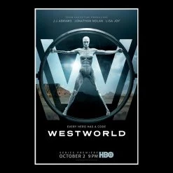 RARE-T Limited Edition Frames Westworld HBO Original Series Limited Signature Edition Studio Licensed Script Custom Frame