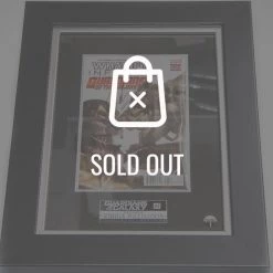 Guardians Of The Galaxy - What If? Infinity #1 Signed By Joshua Williamson Rare-T Exclusive Custom Frame Signed Comic Memorabilia