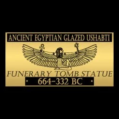 Best Of Egypt Ancient Artifacts Funerary Scarab Bead- White Glazed Steatite Funerary Scarab Bead From 664-332 BC Custom Museum Frame