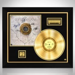 RARE-T Limited Edition Frames Whitesnake 1987 Gold LP Limited Signature Edition Studio Licensed Custom Frame