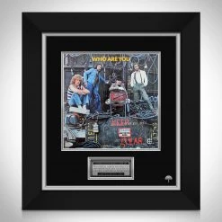 RARE-T The Who - Who Are You Limited Signature Edition Studio Licensed LP Cover Custom Frame Limited Edition Frames