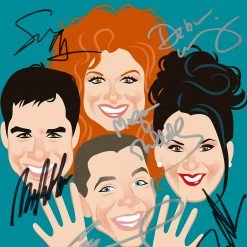 RARE-T Will & Grace Script Limited Signature Edition Studio Licensed Custom Frame Limited Edition Frames 15 RARE-T Will & Grace Script Limited Signature Edition Studio Licensed Custom Frame Limited Edition Frames