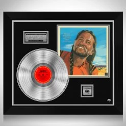Rare-T Willie Nelson Greatest Hits Limited Signature Edition Studio Licensed Platinum LP Custom Frame Limited Edition Frames