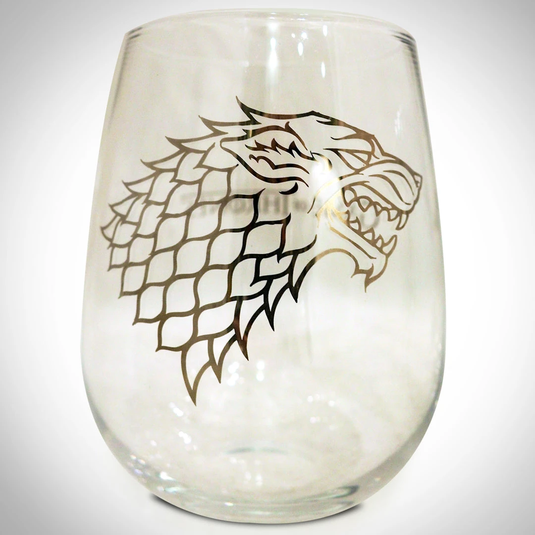 KATALYST Barware & Signs Game Of Thrones - Targaryen & Stark Stemless Wine Glasses 3 KATALYST Barware & Signs Game Of Thrones - Targaryen & Stark Stemless Wine Glasses