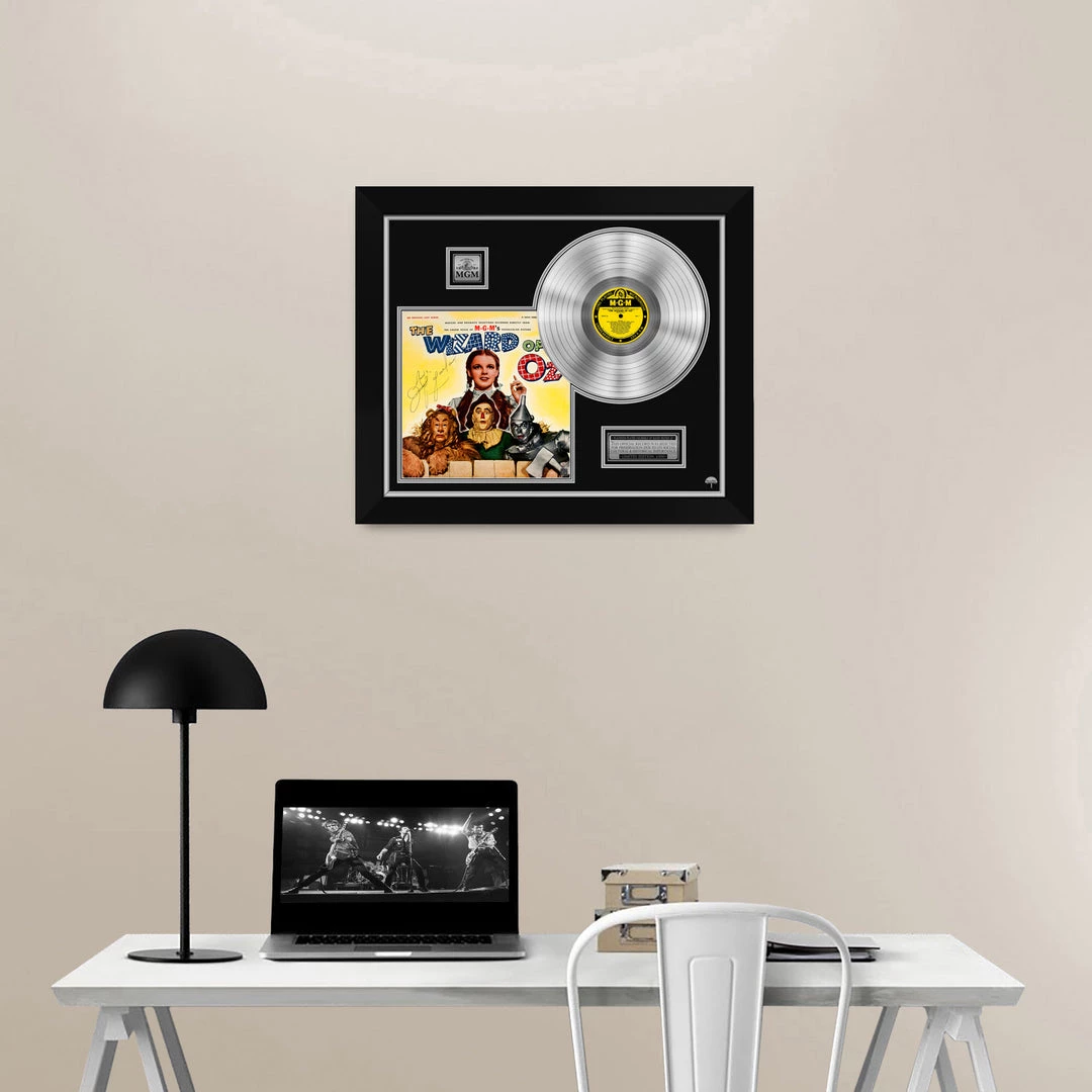 RARE-T Wizard Of Oz Soundtrack Platinum LP Limited Signature Edition Studio Licensed Custom Frame 2 RARE-T Wizard Of Oz Soundtrack Platinum LP Limited Signature Edition Studio Licensed Custom Frame