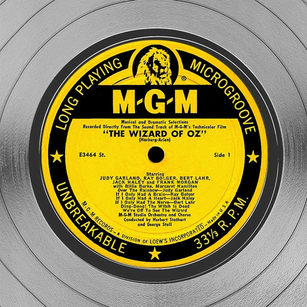 RARE-T Wizard Of Oz Soundtrack Platinum LP Limited Signature Edition Studio Licensed Custom Frame 5 RARE-T Wizard Of Oz Soundtrack Platinum LP Limited Signature Edition Studio Licensed Custom Frame