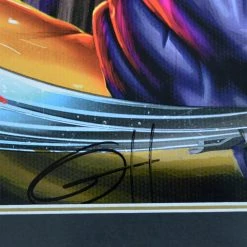 VAULT COLLECTIBLES Wolverine Vs Deadpool Print - Hand Signed By Greg Horn Rare-T Exclusive Custom Frame Signed Memorabilia