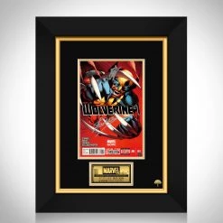RARE-T Limited Edition Frames Wolverine (2013) Tpb #1 'Hunting Season' Paul Cornell & Stan Lee Limited Signature Edition Comic Book Cover Art Custom Frame