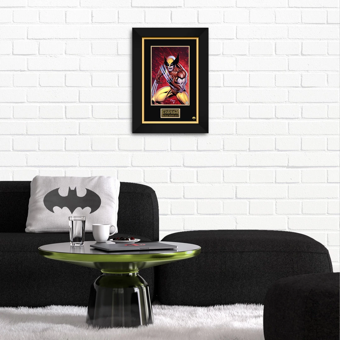 VAULT COLLECTIBLES Signed Memorabilia Wolverine Hand-Signed Artwork Print By Artist Marat Mychaels Custom Frame 4 VAULT COLLECTIBLES Signed Memorabilia Wolverine Hand-Signed Artwork Print By Artist Marat Mychaels Custom Frame