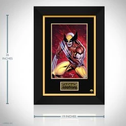 VAULT COLLECTIBLES Signed Memorabilia Wolverine Hand-Signed Artwork Print By Artist Marat Mychaels Custom Frame 11 VAULT COLLECTIBLES Signed Memorabilia Wolverine Hand-Signed Artwork Print By Artist Marat Mychaels Custom Frame