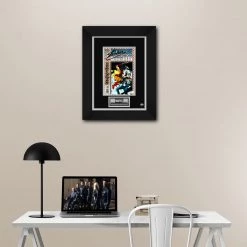 APW Signed Memorabilia Wolverine & The Punisher (1993) #1 Hand-Signed Comic Book By Stan Lee Custom Frame