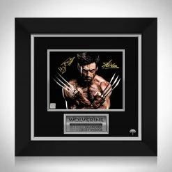 RARE-T Limited Edition Frames Wolverine Hugh Jackman & Stan Lee Photo Limited Signature Edition Studio Licensed Custom Frame