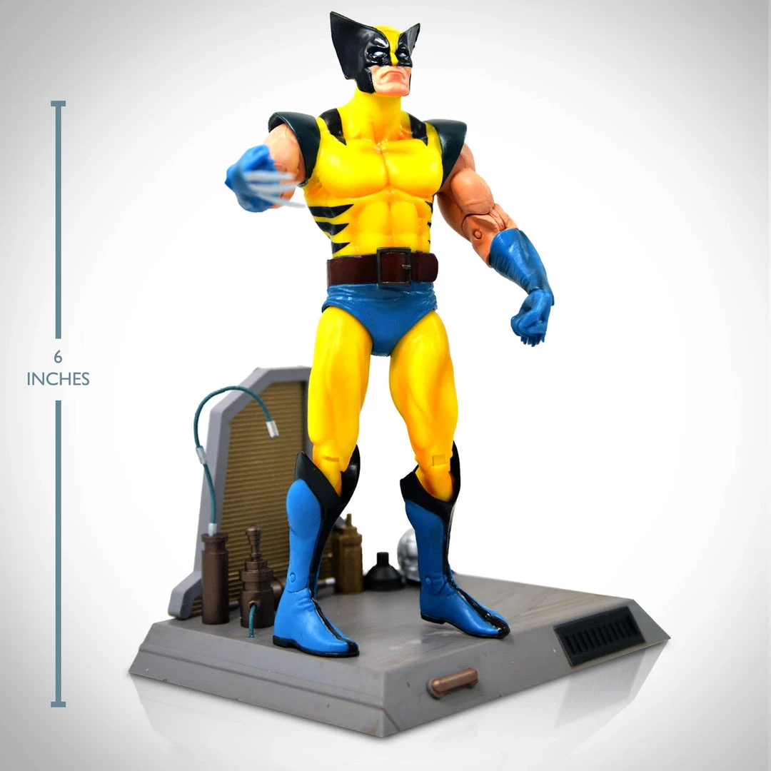 Grosnor Marvel Select Limited Edition Wolverine Figure With Deluxe Weapon X Base Sculpted By Rudy Garcia 3 Grosnor Marvel Select Limited Edition Wolverine Figure With Deluxe Weapon X Base Sculpted By Rudy Garcia