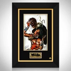 VAULT COLLECTIBLES Wonder Woman 'Blackest Night' Hand-Signed Artwork Print By Artist Greg Horn Custom Frame Signed Memorabilia