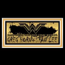 APW Signed Memorabilia Blackest Night: Wonder Woman (2010) #1 Hand-Signed Comic Book By Greg Horn & Stan Lee Custom Frame 13 APW Signed Memorabilia Blackest Night: Wonder Woman (2010) #1 Hand-Signed Comic Book By Greg Horn & Stan Lee Custom Frame