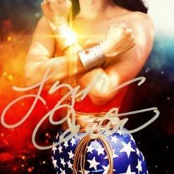 RARE-T Wonder Woman Lynda Carter Photo Limited Signature Edition Studio Licensed Custom Frame Limited Edition Frames