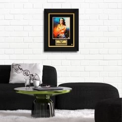 RARE-T Wonder Woman Lynda Carter Photo Limited Signature Edition Studio Licensed Custom Frame Limited Edition Frames