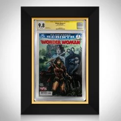 RARE-T Wonder Woman Rebirth #1 (2016) DC Universe Hand-Signed By Artist Liam Sharp 9.8 CGC - Comic Book Signed Comic Memorabilia