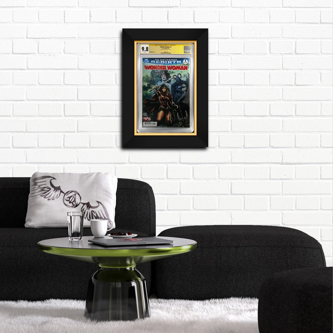 RARE-T Wonder Woman Rebirth #1 (2016) DC Universe Hand-Signed By Artist Liam Sharp 9.8 CGC - Comic Book Signed Comic Memorabilia 6 RARE-T Wonder Woman Rebirth #1 (2016) DC Universe Hand-Signed By Artist Liam Sharp 9.8 CGC - Comic Book Signed Comic Memorabilia