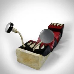 Consignment Killer Slug Folk Art - Hand-Made Killer Slug Original Folk Art Statue By Local Quebec Artist Ready To Ship! 48 Hour Shipping!