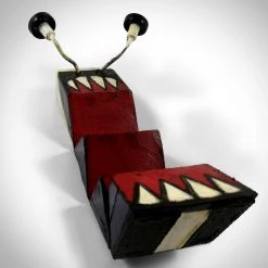 Consignment Killer Slug Folk Art - Hand-Made Killer Slug Original Folk Art Statue By Local Quebec Artist Ready To Ship! 48 Hour Shipping!