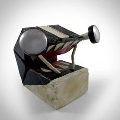 Consignment Killer Slug Folk Art - Hand-Made Killer Slug Original Folk Art Statue By Local Quebec Artist Ready To Ship! 48 Hour Shipping!