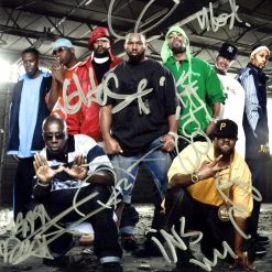 RARE-T Wu-Tang Clan Photo Limited Signature Edition Studio Licensed Custom Frame Limited Edition Frames