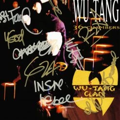 RARE-T Wu-Tang Clan 36 Chambers LP Cover Limited Signature Edition Studio Licensed Custom Frame