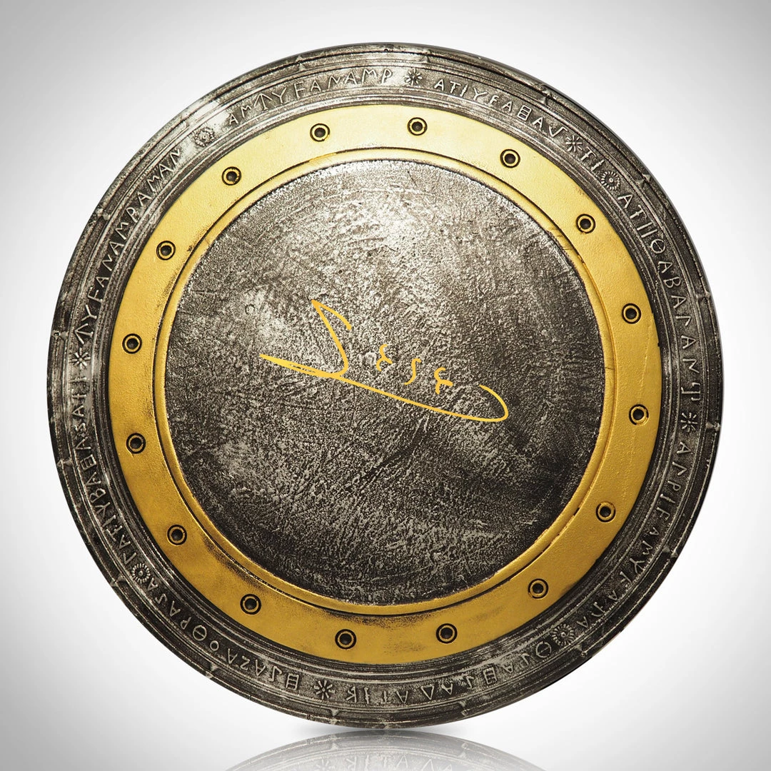 APW Wonder Woman- Hand-Signed Shield By Gal Gadot Custom Frame 2 APW Wonder Woman- Hand-Signed Shield By Gal Gadot Custom Frame
