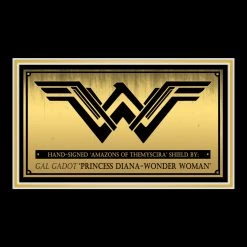 APW Wonder Woman- Hand-Signed Shield By Gal Gadot Custom Frame 11 APW Wonder Woman- Hand-Signed Shield By Gal Gadot Custom Frame