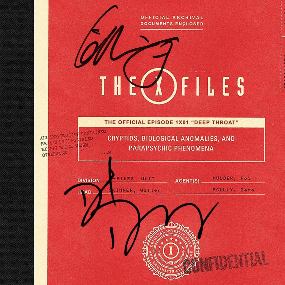 RARE-T Limited Edition Frames X-Files Script Limited Signature Edition Studio Licensed Custom Frame 4 RARE-T Limited Edition Frames X-Files Script Limited Signature Edition Studio Licensed Custom Frame