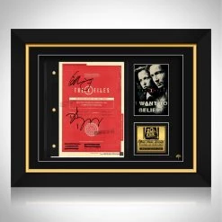 RARE-T Limited Edition Frames X-Files Script Limited Signature Edition Studio Licensed Custom Frame